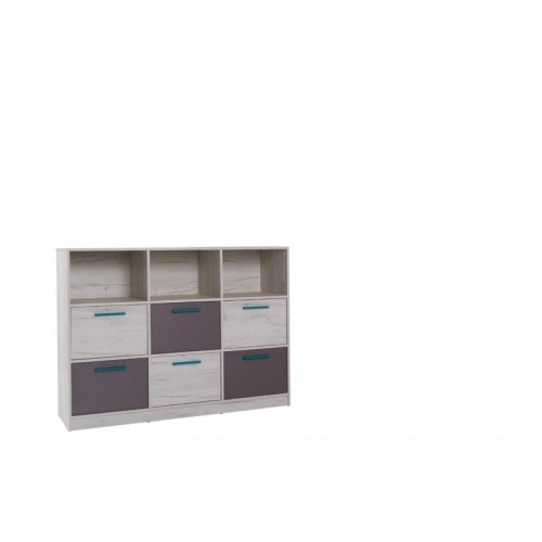 Kumode ar 6 atvilknēm REST R13